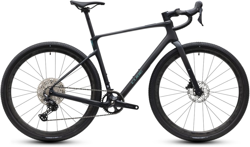 Bicicleta CUBE Nuroad C:62 ONE (Gravel carbono, carbono)
