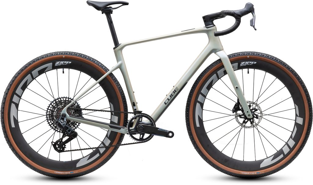Bicicleta CUBE Nuroad C:62 SLX (Gravel carbono, carbono)