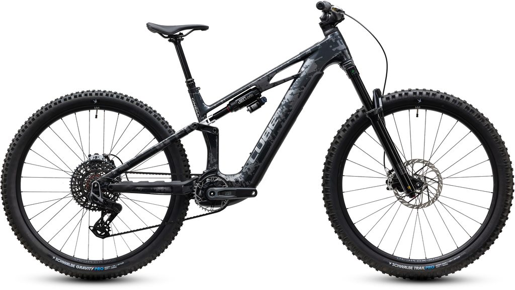 Bicicleta CUBE Stereo Hybrid ONE44 HPC Super TM 800 (E-MTB doble, carbono)