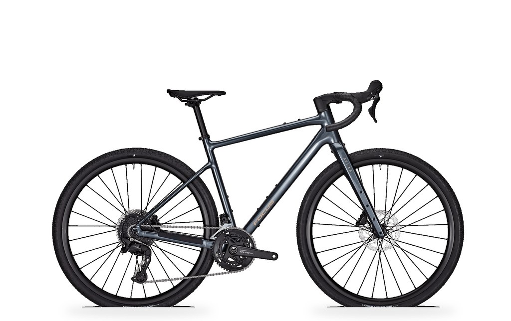 Bicicleta FOCUS ATLAS 6.6 (Gravel, aluminio, color gris)