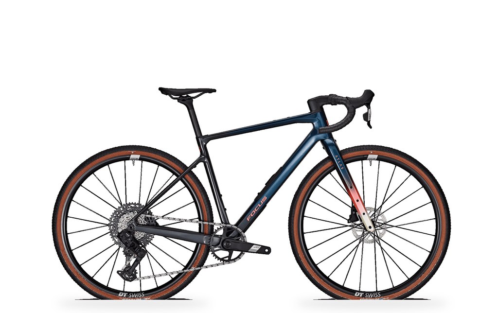 Bicicleta FOCUS ATLAS 8.8 (Gravel, carbono, color azul)