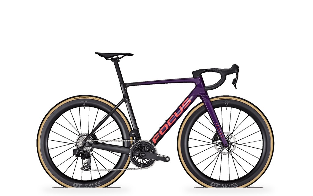 Bicicleta FOCUS IZALCO MAX 9.8 (Carretera, carbono, color púrpura)
