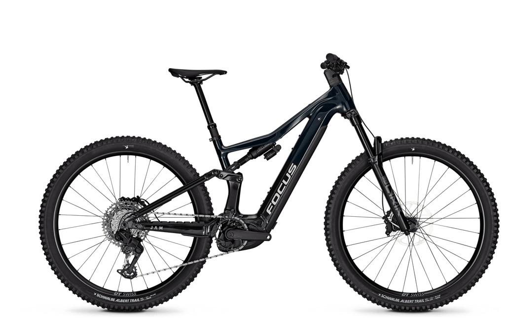 Bicicleta FOCUS JAM 8 (E-MTB doble, aluminio, color verde)